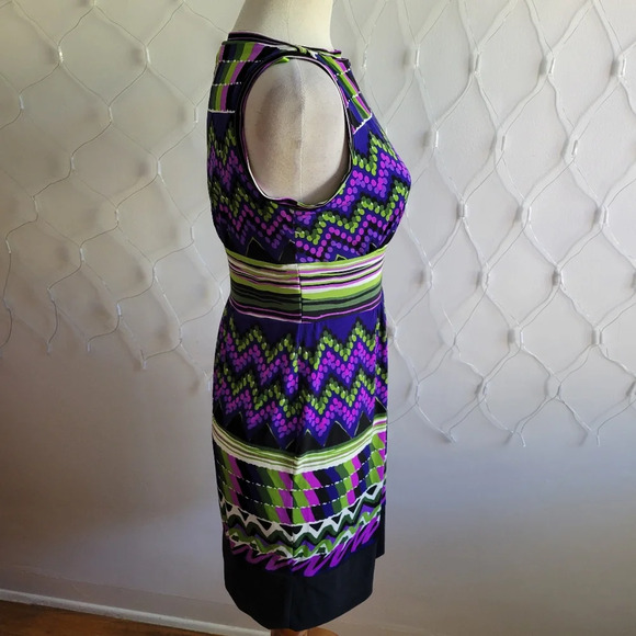 °Sandra Darren Shift Dress / Colorful / Size 4 - Picture 3 of 5
